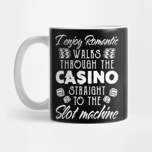 Romantic Walks Casino Slot Machine Design Mug